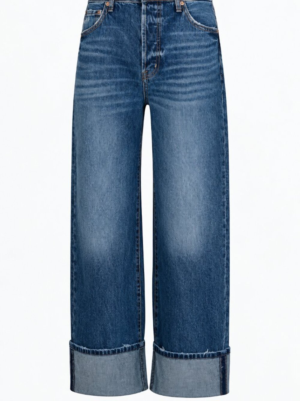 Like New Pistola Ryder High Waist Straight Leg Jeans- Size 30